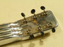 Rickenbacker NS 100/6 LapSteel, Silver: Headstock - Rear