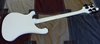 Rickenbacker 4003/4 BH BT, White: Full Instrument - Rear