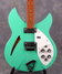 Rickenbacker 330/6 , Sea Green: Body - Front