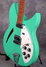 Rickenbacker 330/6 , Sea Green: Close up - Free2