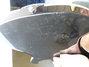 Aug 2001 Rickenbacker 4003(LH)/4 , Jetglo: Body - Rear