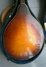 Dec 1935 Rickenbacker Mandolin (hollow body)/8 , Two tone brown: Body - Rear