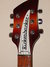 Rickenbacker 610/6 , Fireglo: Headstock