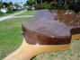 May 1996 Rickenbacker 5002/8 V58, Mapleglo: Body - Rear