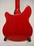 Jan 1986 Rickenbacker 360/6 , Ruby: Body - Rear