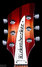 Rickenbacker 330/6 , Fireglo: Headstock
