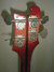 Rickenbacker 4001/4 , Fireglo: Headstock - Rear