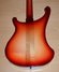 Feb 2012 Rickenbacker 4003/4 , Fireglo: Body - Rear