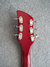 Rickenbacker 660/6 , Ruby: Headstock - Rear