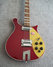 Rickenbacker 660/6 , Ruby: Body - Front