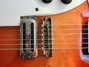 Rickenbacker 365/6 Van Ghent tuners, Fireglo: Close up - Free2