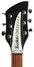 Rickenbacker 360/6 , Jetglo: Headstock