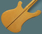 Feb 1982 Rickenbacker 4001/4 , Mapleglo: Body - Rear