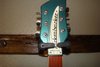 Rickenbacker 360/6 , Turquoise: Headstock
