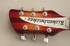 Rickenbacker 330/6 , Fireglo: Headstock