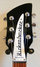 Rickenbacker 330/6 , Jetglo: Headstock