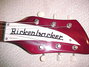 Rickenbacker 425/6 V63, Burgundy: Headstock