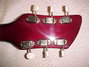 Rickenbacker 425/6 V63, Burgundy: Headstock - Rear