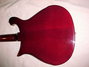 Dec 1999 Rickenbacker 425/6 V63, Burgundy: Body - Rear