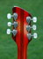 Rickenbacker 365/6 Sceusa Neck, Fireglo: Headstock - Rear