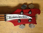 Rickenbacker 4001/4 , Burgundy: Headstock