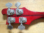 Rickenbacker 4001/4 , Burgundy: Headstock - Rear