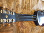Rickenbacker B/6 LapSteel, Black: Neck - Rear