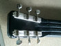 Rickenbacker 59/6 LapSteel, Black crinkle: Headstock - Rear