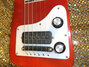 Rickenbacker 100/6 LapSteel, Red: Body - Front