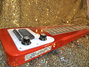 Rickenbacker 100/6 LapSteel, Red: Close up - Free