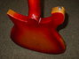 Mar 1967 Rickenbacker 450/12 , Fireglo: Body - Rear