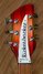 Rickenbacker 330/6 VP, Fireglo: Headstock