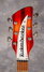 Rickenbacker 335/6 , Fireglo: Headstock
