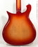 Rickenbacker 450/12 , Fireglo: Body - Rear