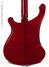 Jul 1977 Rickenbacker 4001/4 , Burgundy: Body - Rear