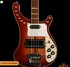 Dec 1972 Rickenbacker 4001/4 , Fireglo: Body - Front