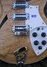 Rickenbacker 381/6 V69, Mapleglo: Close up - Free2
