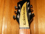 Rickenbacker 325/6 Mod, Jetglo: Headstock