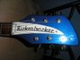 Rickenbacker 360/6 , Midnightblue: Headstock