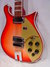 Rickenbacker 660/6 , Fireglo: Close up - Free2