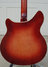 Mar 1968 Rickenbacker 360/12 , Fireglo: Body - Rear