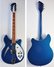 Rickenbacker 360/6 , Midnightblue: Full Instrument - Rear