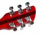 Rickenbacker 365/6 Refin, Burgundy: Headstock - Rear