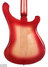 Dec 1985 Rickenbacker 4003(LH)/4 , Fireglo: Body - Rear