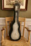 Rickenbacker 59/6 LapSteel, Gray Sunburst: Full Instrument - Rear