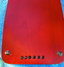 Dec 1959 Rickenbacker 100/6 LapSteel, Red: Body - Rear