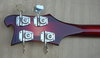 Rickenbacker 4001/4 V63, Fireglo: Headstock - Rear