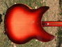 Rickenbacker 330/6 , Fireglo: Body - Rear