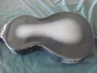 Dec 1947 Rickenbacker NS/Post War/6 LapSteel, Gray Sunburst: Body - Rear