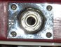 Sep 1974 Rickenbacker 100/6 LapSteel, Red: Body - Rear